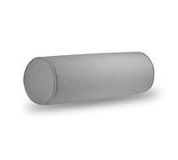 Tinbolunce Neck Roll Pillowcases with Zipper - Full Moon Bolster/Round Cylinder Pillow Case Cover for Bedroom, Living Room, Sofa - Solid Color Cervical Throw Pillow Covers