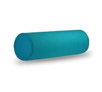 Tinbolunce Neck Roll Pillowcases with Zipper - Full Moon Bolster/Round Cylinder Pillow Case Cover for Bedroom, Living Room, Sofa - Solid Color Cervical Throw Pillow Covers