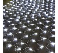 TINBOSE Curtain Lights 3x2M 320 LED Plug in Christmas, 8 Modes Waterproof Fairy Connectable Wall for Xmas Bedroom Wedding Gazebo(Cool White,3m x 2m 320led)