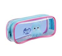 Tinc Bubbles Clear PVC School Pencil Case | Travel & Make Up Bag | Cosmetic Storage | Big Capacity Pencil Pouch | Perfect for School, Homework, Travelling, Sleepovers