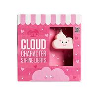 Tinc Cute Cloud String Fairy Light - Bedroom Decoration, Nightlight, Battery and USB Powered, STRLICLD, Pink