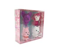 Tinc Eraser Pack - Animal Collection - Pack of 4