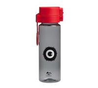 Tinc Flip & Clip No Leaks Kids Water Bottle | Lockable Flip Top Lid | Easy Carry Handle | Shatter Resistant | Great for School/Home or Gift | Girls and Boys | Multiple Character Designs - Black,500ml