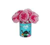 Tinc Fluffy Pom Pom Pen - Pink | Super Cute Set of 10 | Ballpoint Pen | For Use at School and for Homework | Party Bag Filler | Sleek Design | Black Ink