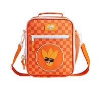 Tinc Kids Insulated Lunch Bag for Boys & Girls With Adjustable Strap & Bottle Holder | Water Resistant Leakproof Cooler Bag for School or Home - Ojay, Orange