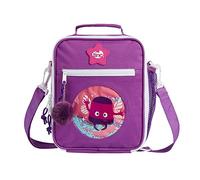 Tinc Kids Insulated Lunch Bag for Boys & Girls With Adjustable Strap & Bottle Holder | Water Resistant Leakproof Cooler Bag for School or Home - Ooloo, Purple Sequin