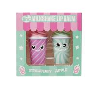 Tinc Milkshake Lip Balms for Kids Flavoured Fruity Scents, Strawberry, Apple, Keeps Lips Moist, Party Bag Treat, Two Flavours