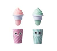 Tinc Set of 2 Milkshake Lip Balms, Strawberry & Apple