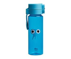 Tinc Tonkin Tribal Character design Flip and Clip lockable leak-proof water bottle with BPA free plastic - Blue Water Bottle - Blue, 500ml