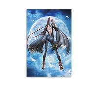 TINCHEW Bayonetta 1 Design Poster Tapestries Art Print Wall Photo Paint Tapestry Hanging Picture Family Bedroom Decor Gift 08x12inch(20x30cm)