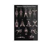 TINCHEW Submissive Training Positions And Poses Poster Tapestry Wall Art Picture Prints Hanging Photo Gift Idea Decor Home Tapestries Artworks 12x18inch(30x45cm)