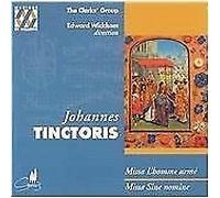Tinctoris Johannes - Missa L'Homme Arme