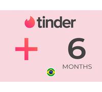 Tinder Plus - 6 Month Key - BRAZIL