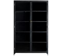 Tine K - Cabinet Metal 190 cm, Black - Black
