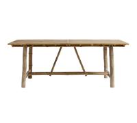 Tine K - Dining Table Bamboo 80x200 cm, Nature - Nature