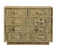 Tine K - Palma Chest Of Drawers Rattan, 78 cm - Nature