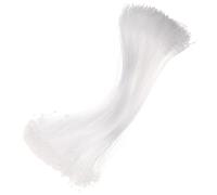 TINEASUR 1000pcs Round Head Plastic Tag Fasteners Security Snap Lock Pins 12-inch Loop for Clothing Hanging Tags Retail Store Use