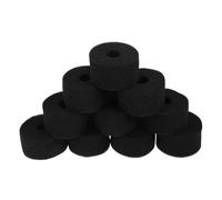TINEASUR 10pcs High Density Sponge Mic Flag Insert Foam for Handheld Interview Microphone, Noise Isolation and Mic Protection, Suitable for Interviews and Field Journalism