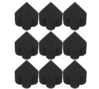 TINEASUR 10pcs Plum Blossom Shape Makeup Sponges Set, Soft Cosmetic Foundation Puff for Face Painting and Blending, Wet and Dry Dual-use Beauty Applicators for Women