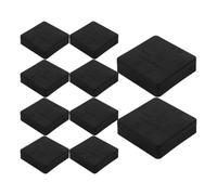 TINEASUR 10pcs Portable Black Plastic Ink Well with Lid for Calligraphy Practice and Classroom Use, Lightweight Antique Design Chinese Ink Kit for Artists and Professionals