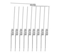 TINEASUR 10pcs Waste Bin Lid Torsional Springs Metal Replacement for Trash Can Accessories Rubbish Container Hinges Sturdy Kitchen and Outdoor Garbage Bin Parts