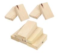 TINEASUR 10pcs Wooden Handle Wedges Splitting Accessory for Tool Handle Replacement Garden and Survival Repair Maintenance