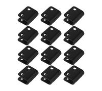 TINEASUR 12pcs Metal U-shaped Speaker Clip Hardware for Audio Equipment and Speaker Setups, Impact Resistant and Quick Installation Bracket Connection Clips for Stage Sound Systems