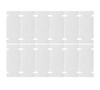 TINEASUR 12pcs No-drill Doorbell Mounting Bracket for Battery-powered Ring Video Doorbells with Strong Adhesive Tape and Easy Self-stick Installation Suitable for Houses and Apartments