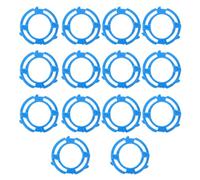 TINEASUR 18pcs Head Retaining Ring Kit with Support Plate, Replacement Electric Head Holder Compatible with S5000 Series for Daily Grooming