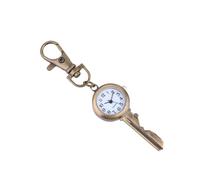 TINEASUR 1pc Retro Hanging Pocket Watch Key Buckle Creative for Students and Staff Fashionable Pendant Read Numbers Design for -Term Use