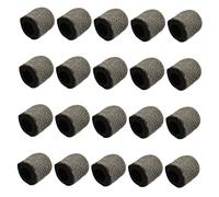 TINEASUR 20pcs Conductive Fiber Cloth Head Capacitive Pen Tip Replacement for Stylus Pens