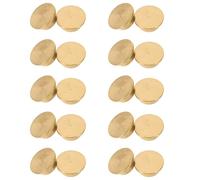 TINEASUR 20pcs High-performance Alloy Rotary Bearing for Nail Art Projects, Portable Spinning Bearings for DIY Crafting Jewelry Accessories, Silent Rotation for Studio Nail Art and Model
