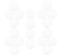 TINEASUR 20pcs round Silicone Non Slip Dashboard Pad with Dense Anti Slip Textures and Raised Edges, 1.6 Inch Heat Resistant Grip for Car Interior and Automotive Curved Surfaces