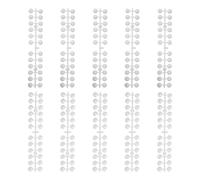 TINEASUR 240pcs Nail Practice Color Cards Nail Color Display Board Lightweight Easy to Use Elegant Classic Look Design Beginners with Double Faced Adhesive Tape Suitable for Personal