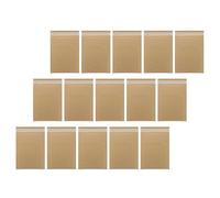 TINEASUR 25 Pcs Kraft Paper Bubble Envelope Bags with Pe Bubble Liner, Waterproof and Self Sealing Mailing Packaging for Shipping Documents and Small Items