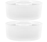 TINEASUR 2pcs Bee Water Feeders round Hive Top Feeder with High Impact Resistance and Toughness Pp Material for Beekeeping in Spring Or Summer