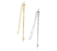 TINEASUR 2pcs Metal Yad Torah Book Pointer Jewish Bible Reading Tool Portable Hand Boys and Girls Mitzvah