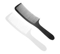 TINEASUR 2pcs Professional Curved Barber Clipper Comb with Round-ended Teeth for Men, Flexible Polymer Hair Cutting Comb Built to Last, for Salon and Home Use