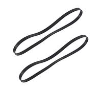 TINEASUR 2pcs Rubber Phonograph Belt for Vinyl Record Player Turntable Flexible Drive Belt for Easy Installation Performance and Enhanced Sound Quality Compatible Various Models