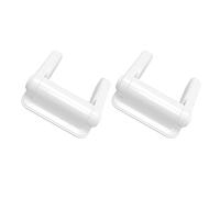 TINEASUR 2pcs Safety Door Handle Lock for Home Use Door Lock with One Hand Operation Sturdy Plastic Material to Prevent Accidental Opening