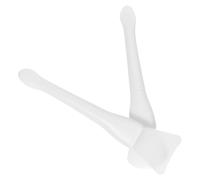 TINEASUR 2pcs Silicone Wax Seal Spoon Spatulas Heat-resistant and Keeps Tools Clean for Wax Seal Stamp Use in Artistic Projects and On-the-go Crafting