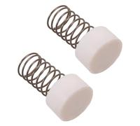 TINEASUR 2pcs Spring Check Valve for Piston Air Compressor Pump, One-Way Valve Core with Metal and Plastic Material, Leak Proof Design and Quick Easy Installation for Air Pump Repair