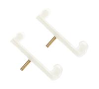 TINEASUR 2pcs Violin Shoulder Pads Anti-skid Ergonomic Design Latex Shoulder Support Beautiful Appearance Simple and Generous Style for Violin Playing