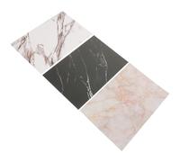 TINEASUR 3pcs Food Photography Backdrops Photography Backdrop Delicate Pattern Pvc Material Easy to Use Wrinkle Resistant for Shooting Assorted Color