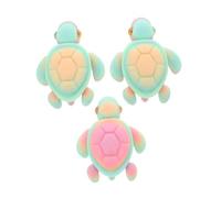 TINEASUR 3pcs Luminous Turtle Ornaments Mini Garden Figurines Mini Turtle Figurine Night Party Accessories Glow in The Dark Ocean Sea Animals Figures Figure