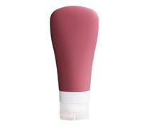 TINEASUR 3pcs Silicone Travel Bottles Empty Refillable Containers Portable Flexible Lotion Gel Bottles for Outdoor Toiletries Storage and Makeup Dispensers Random Color