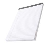 TINEASUR 3pcs Thickened Lined Notepads Portable Paper Memo Pads with Tear Off Pages Structured Horizontal Lines for Organized Meeting Notes and Study To Do Pads Ink Bleed Resistant Office
