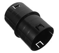 TINEASUR 4 Inch Corrugated Drain Pipe Connector with Leakproof Plastic Coupler and Effortless Snap Installation, for Yard Drainage and Outdoor Gutter System Fittings