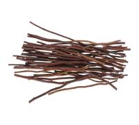 TINEASUR 40pcs Twig DIY Accessory Crafts Making Sticks Wood with Simple Structure Design Coffee Colour for Decoration and Sign Making, 20cm and 30cm Length