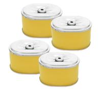 TINEASUR 4pcs 168f Air Filter for Power Trowel and Micro Tiller, Paper and Sponge Material with High Dust Capacity and Easy Installation, Suitable for Construction Machinery and Continuous